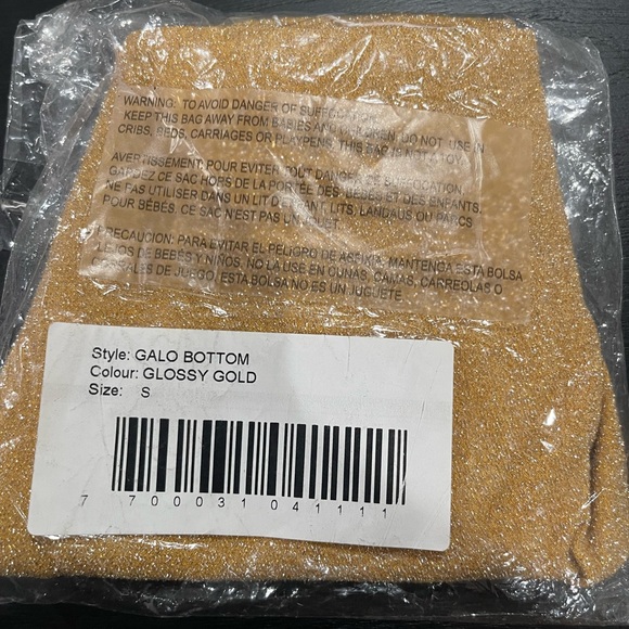 Baobab Galo Bottom in Glossy Gold - Picture 6 of 8